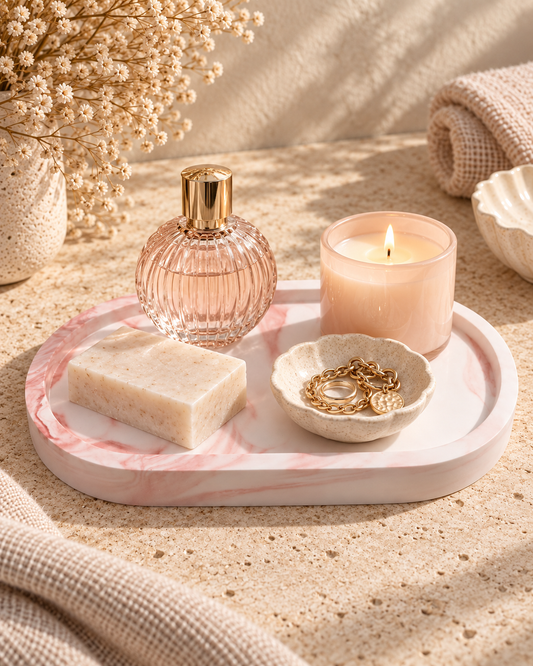 Harbour Tray - Shell Blush