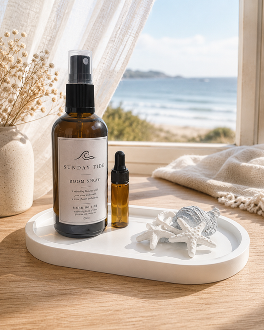Coastal Home Ritual Set — Shell White