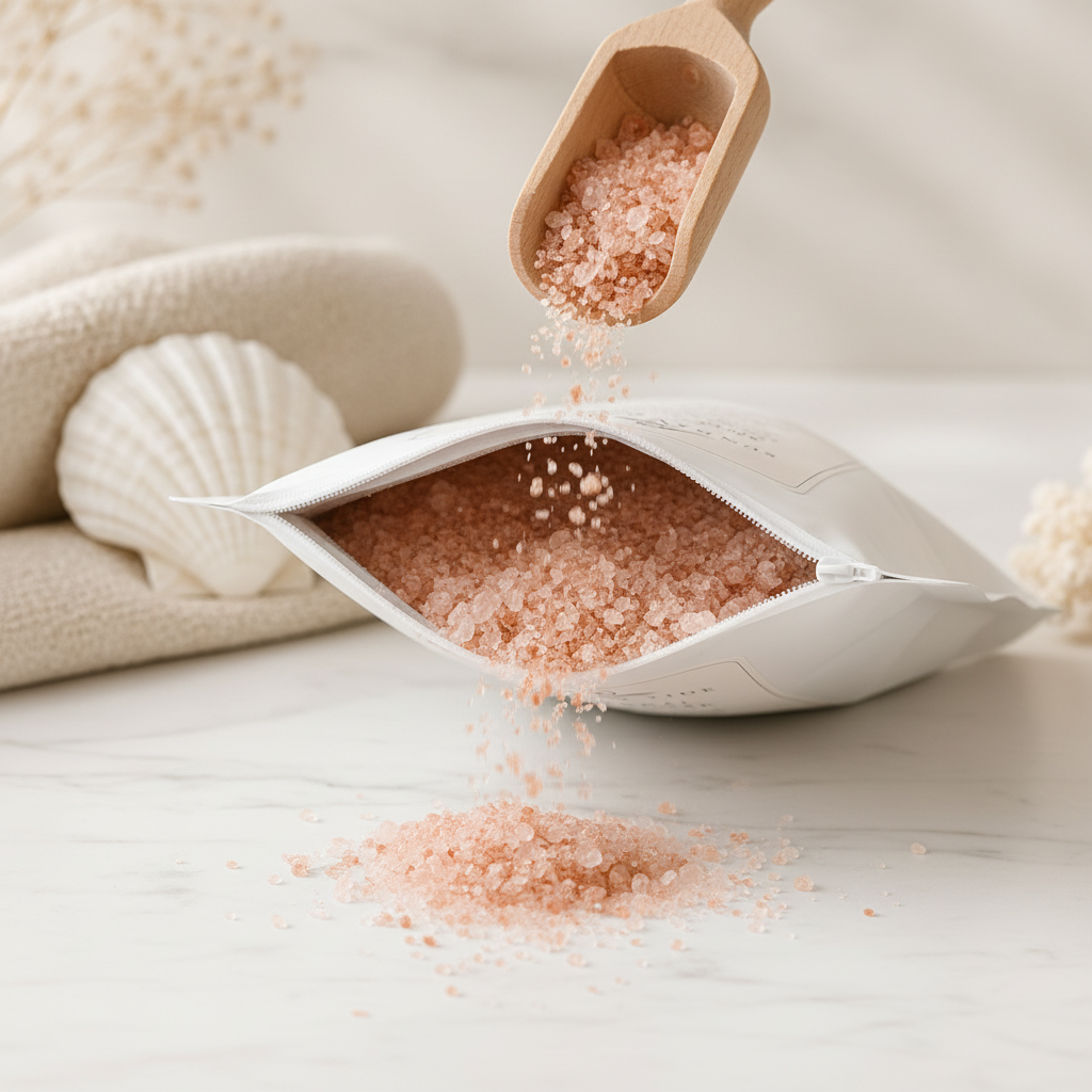 Mineral Bath Soak Shoreline detail