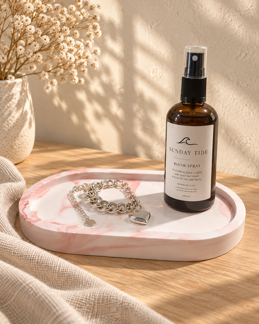 Harbour Tray - Shell  Blush