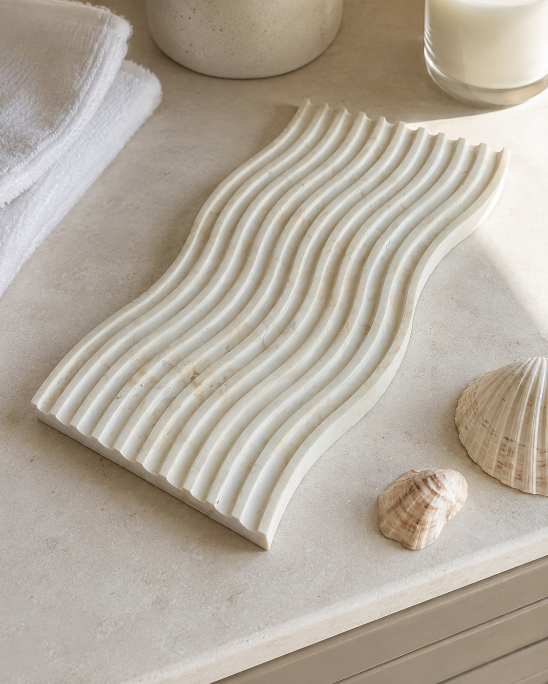Drift Tray - Coastal Stone