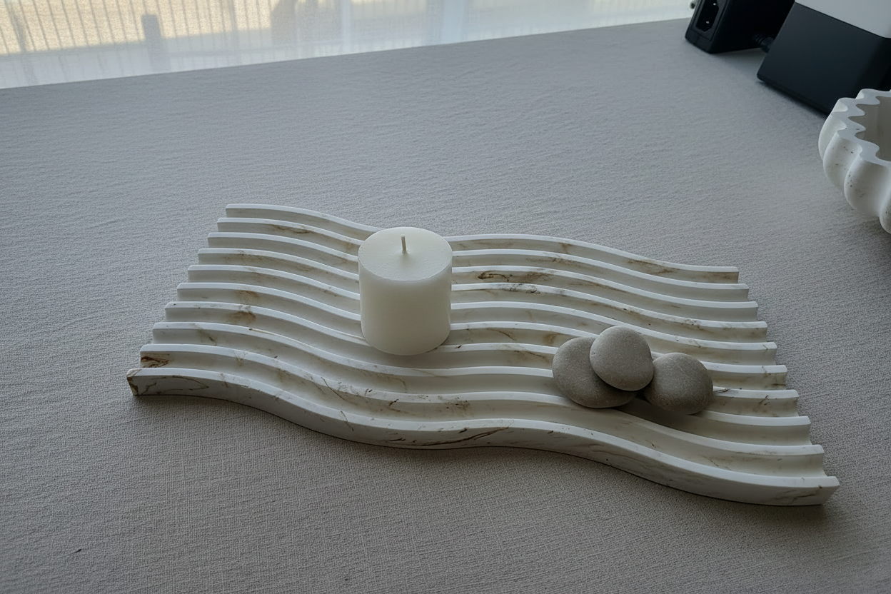 Drift Tray – Coastal Stone No Vase