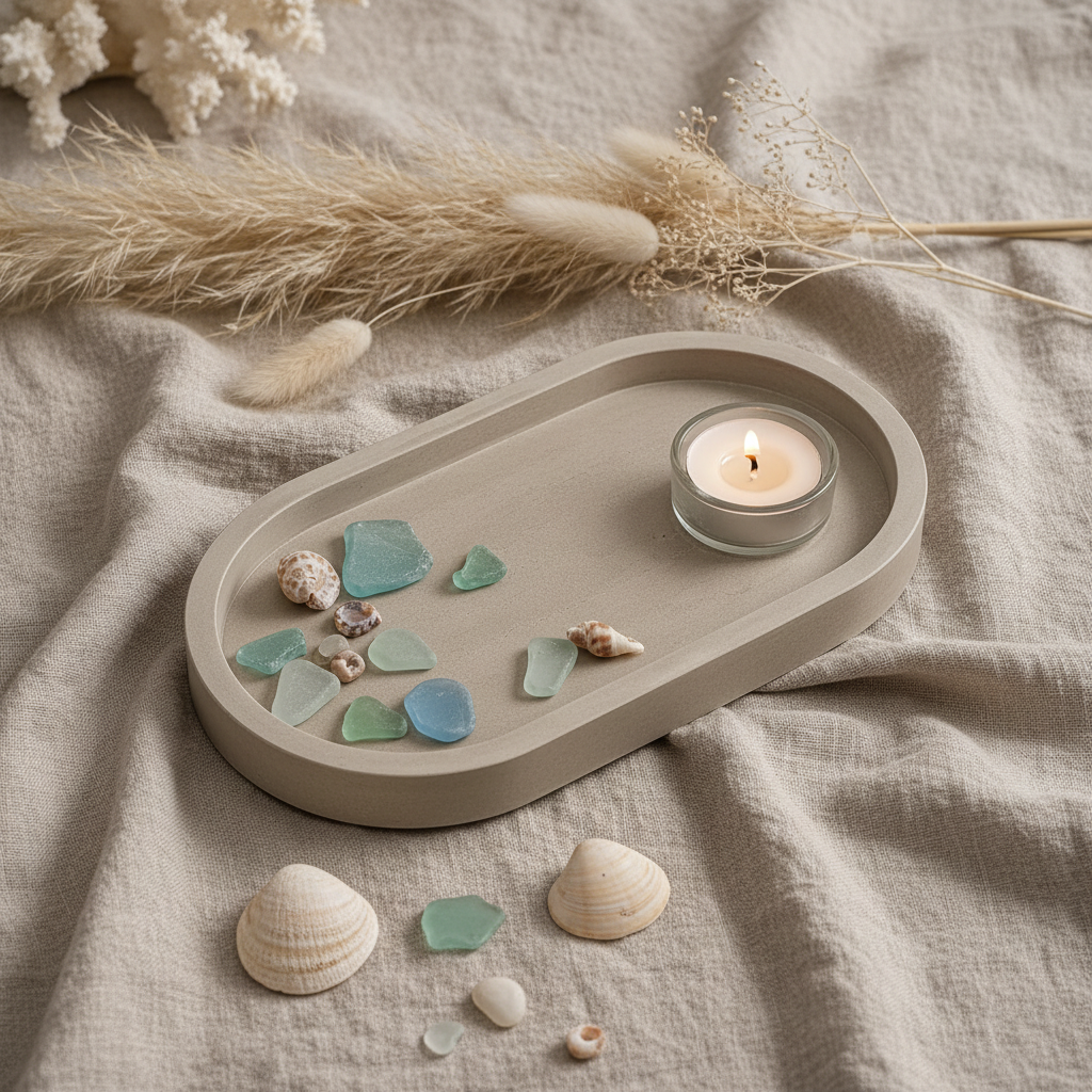Driftwood Oval Tray