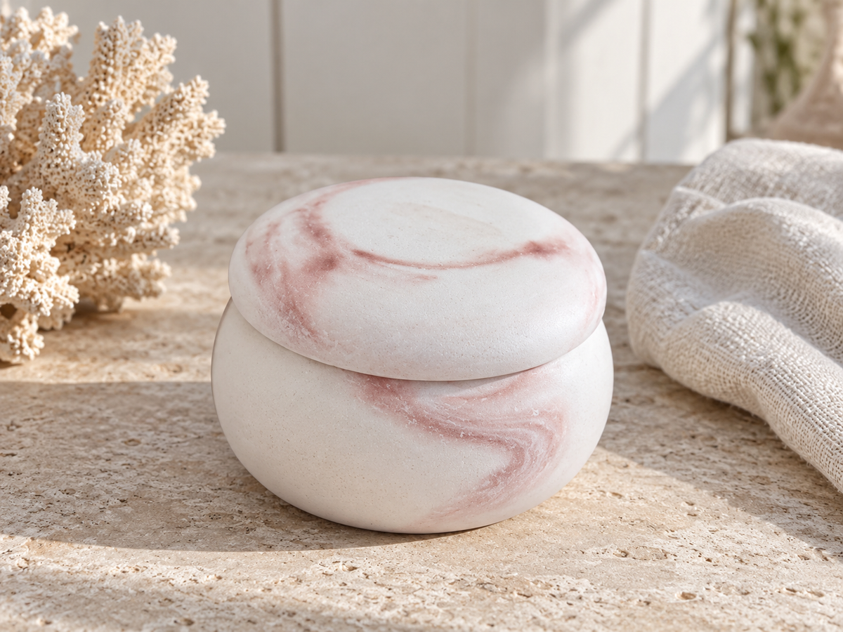 Shore Pebble Pot - Shell Blush
