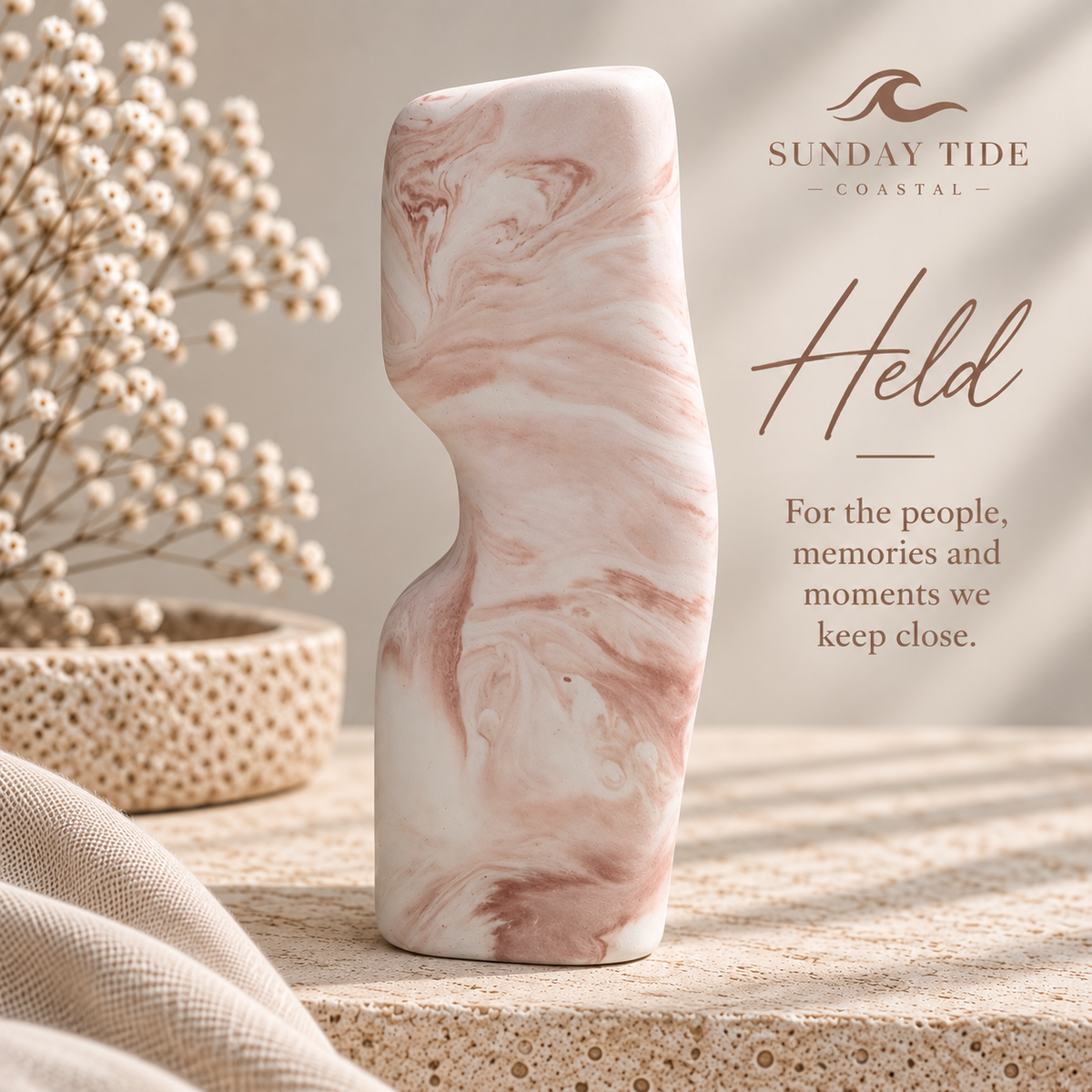 Sculpted Shore Trio - Shell Blush