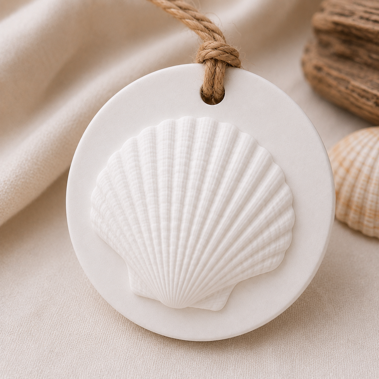 Clamshell Hanging Aroma Stone – Car & Home Fragrance Gift | Handmade Australia