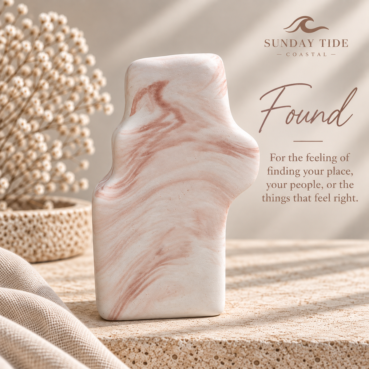 Sculpted Shore Trio - Shell Blush