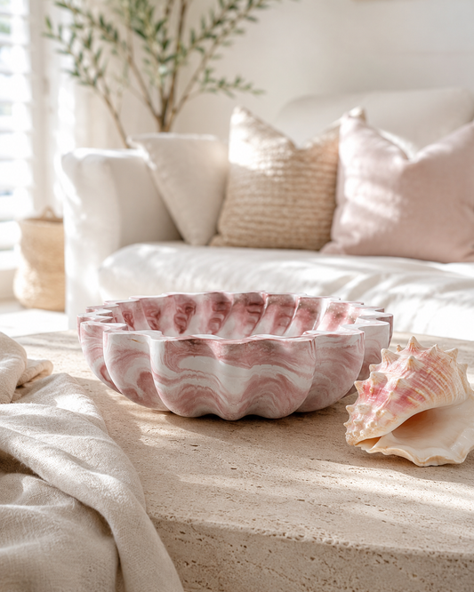 Seafoam Bowl - Shell Blush