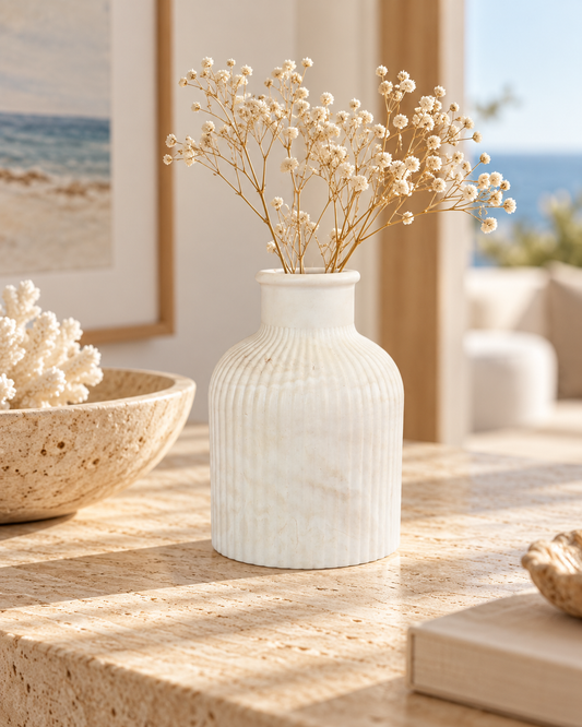 Tidekeeper Vase - Sunworn Stone