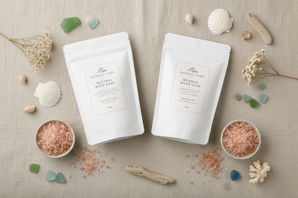 Mineral Bath Soak variants