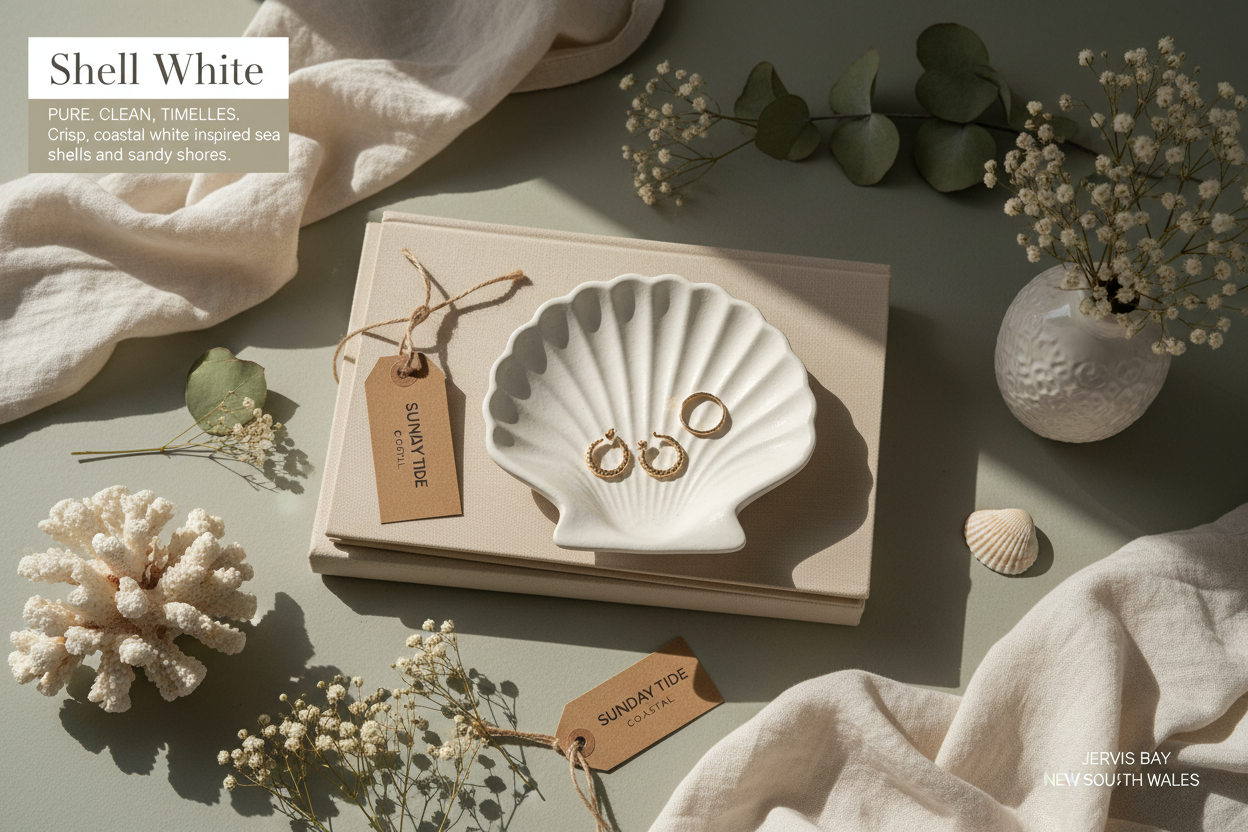 Treasure Tray - Shell White Lifestyle